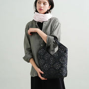 Genten Tote Bag, Sustainable Cut Work