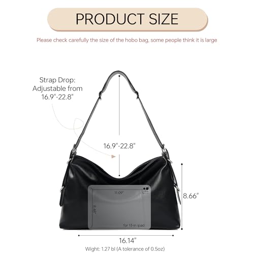 Soft Hobo Shoulder Bag