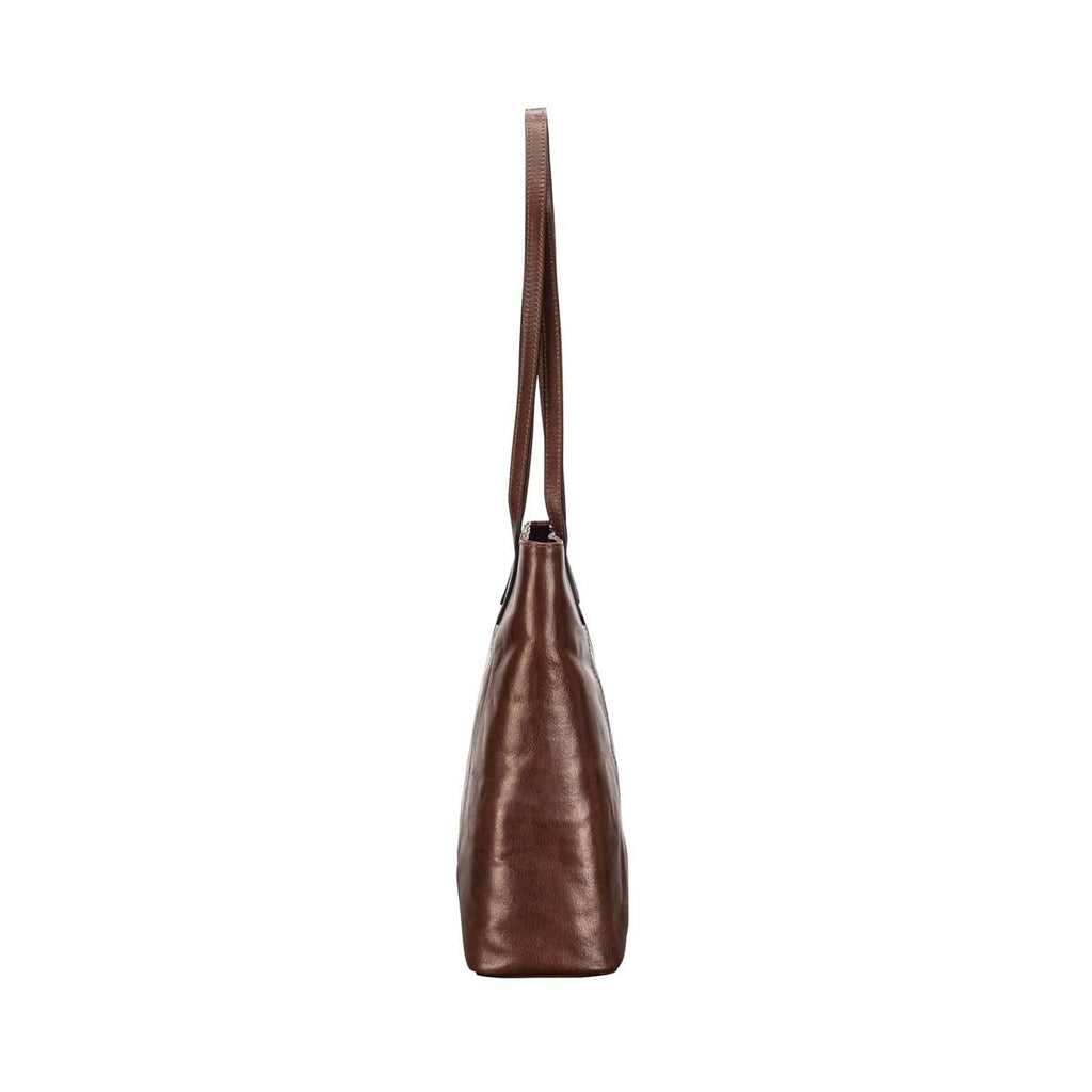 Classic Leather Shopper Tote