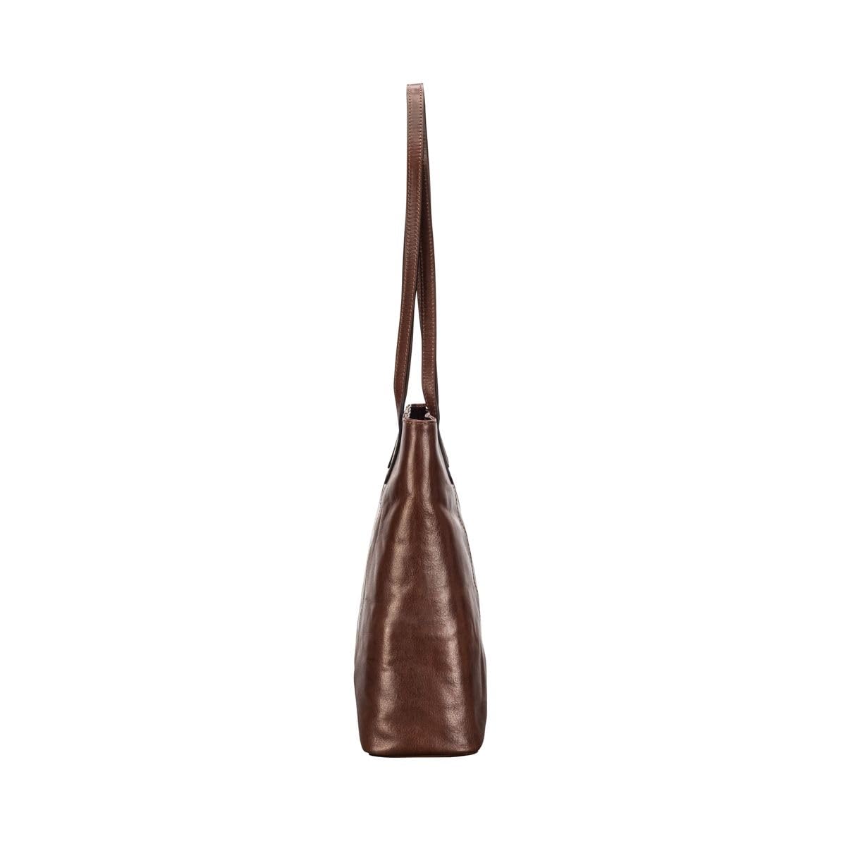 Classic Leather Shopper Tote