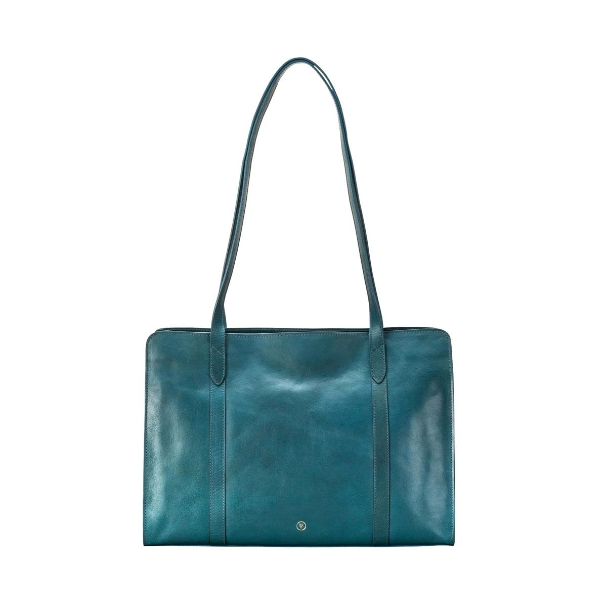 Large Leather Work Tote Bag