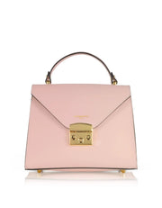 Italian Leather Top Handle Bag