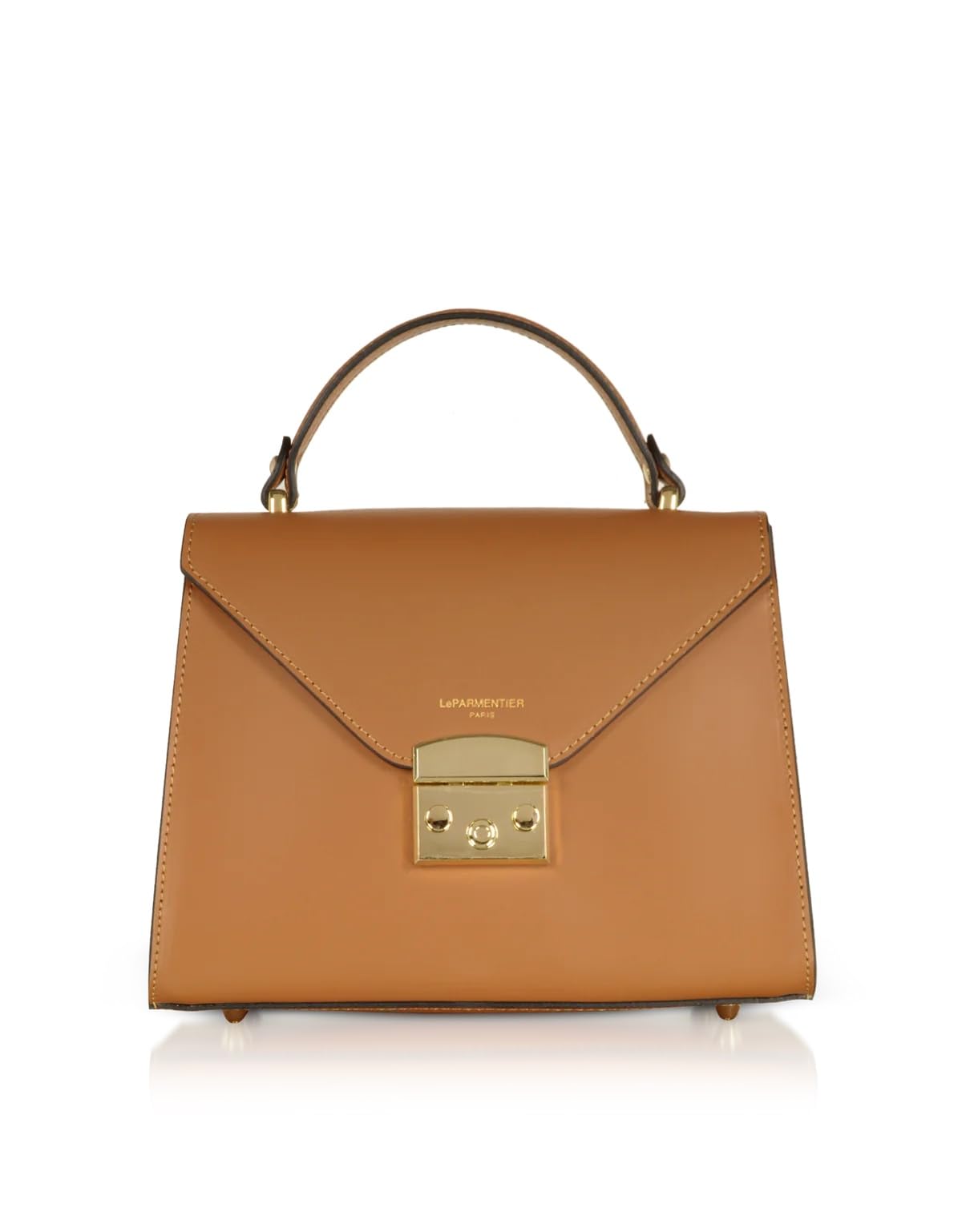 Italian Leather Top Handle Bag