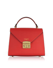 Italian Leather Top Handle Bag