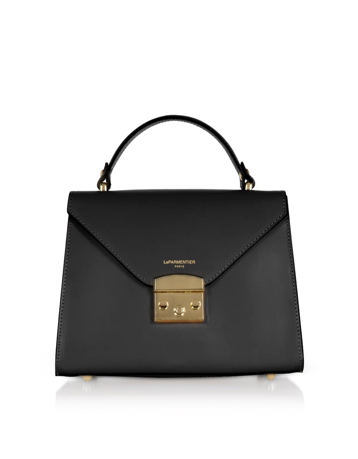 Italian Leather Top Handle Bag