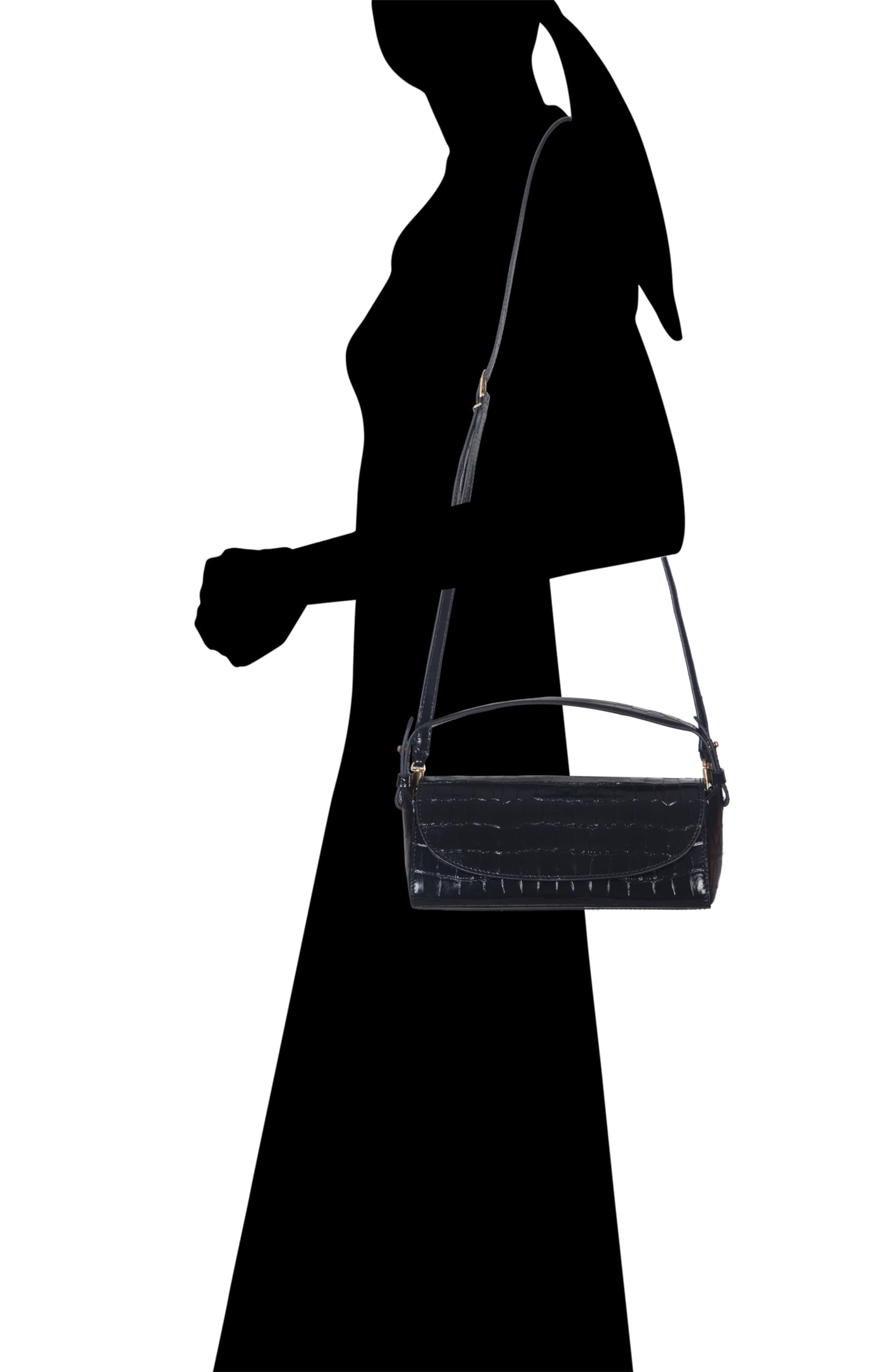 Croc Mini Top Handle Bag