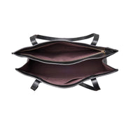 Large Leather Work Tote Bag