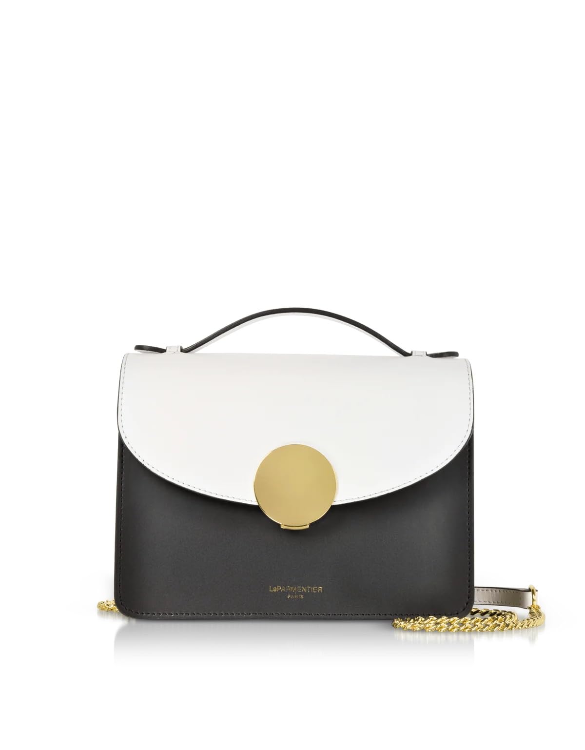 Color Block Top Handle Bag