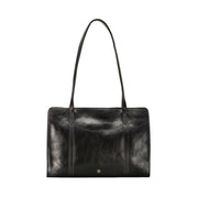 Large Leather Work Tote Bag
