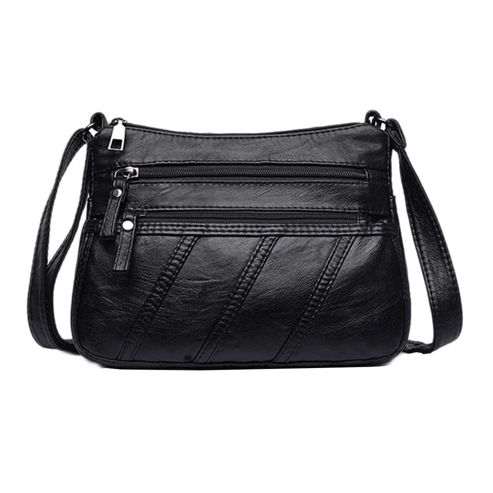 Waterproof Leather Crossbody Bag
