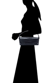 Croc Mini Top Handle Bag