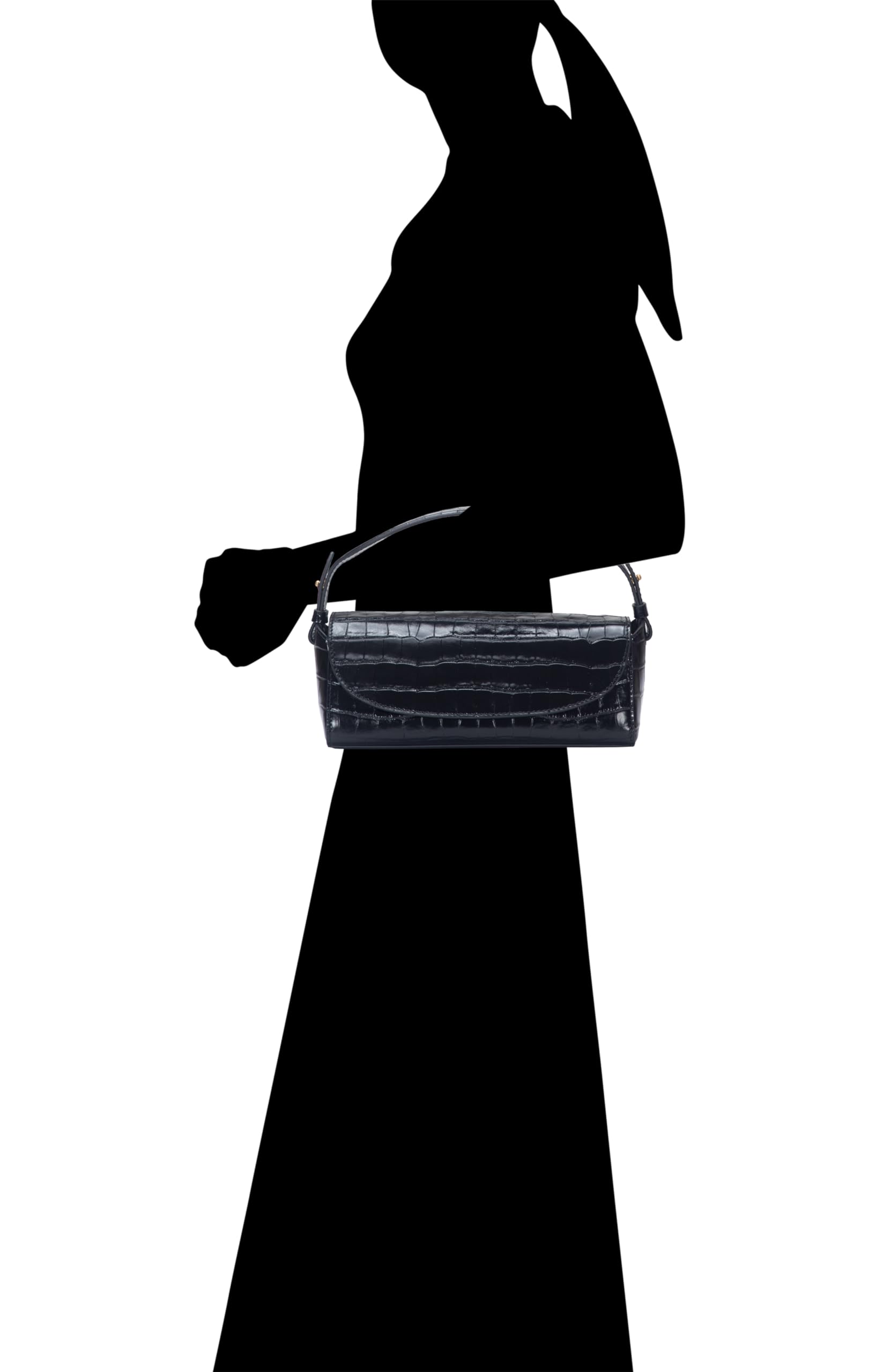 Croc Mini Top Handle Bag