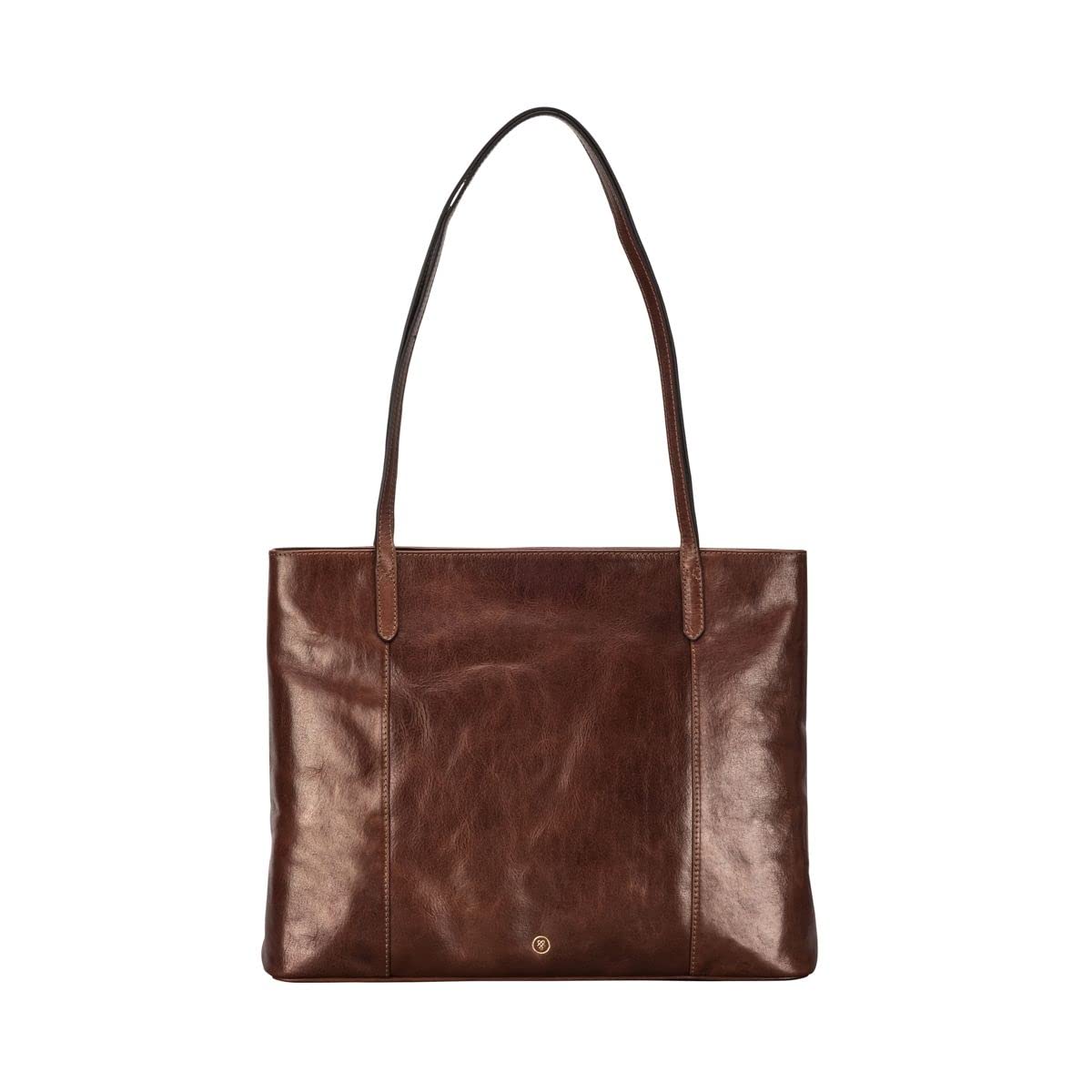 Classic Leather Shopper Tote