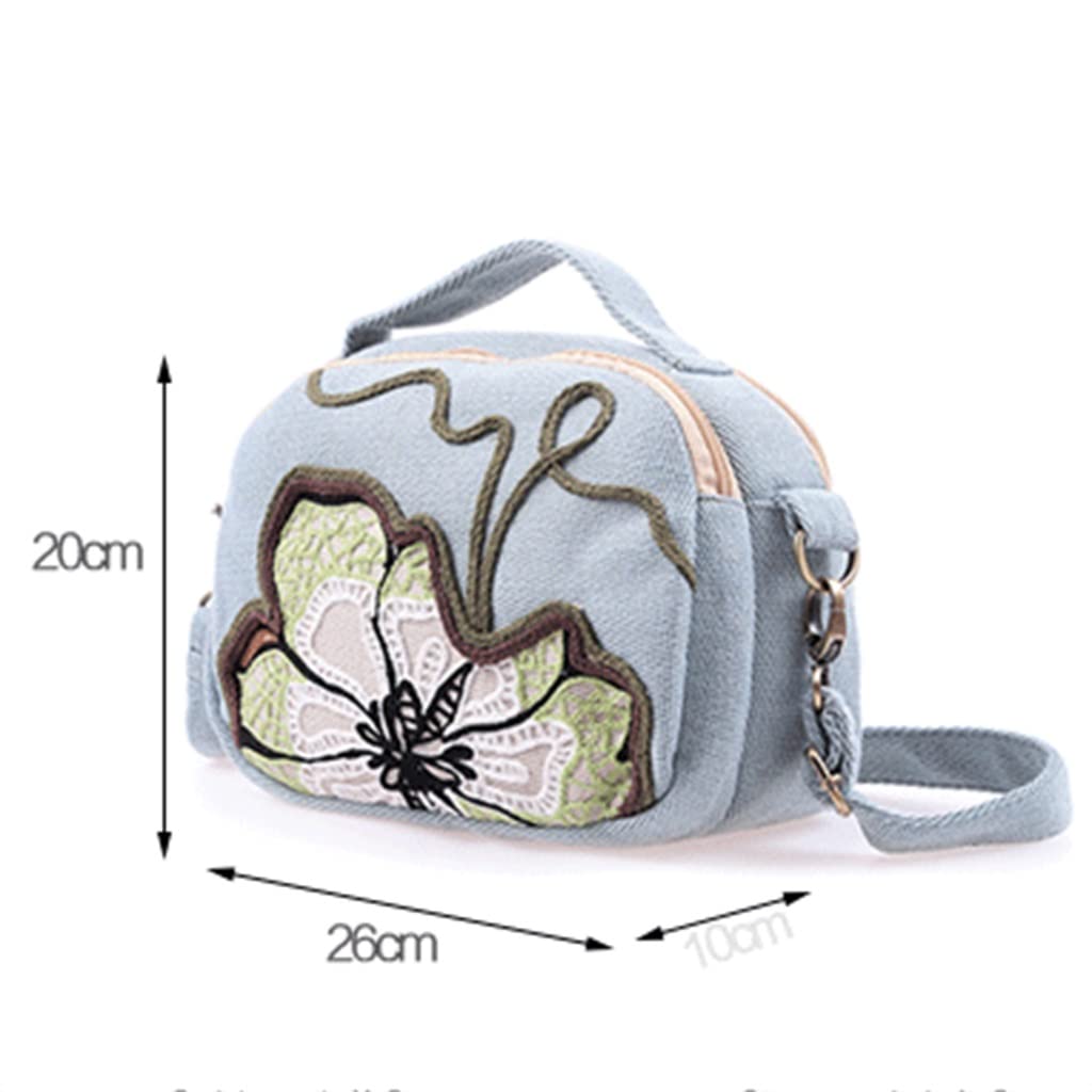 Floral Mini Messenger Bag