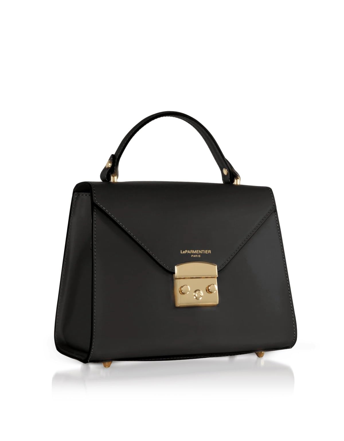 Italian Leather Top Handle Bag