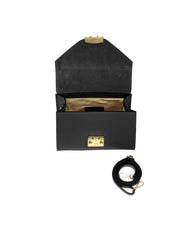 Italian Leather Top Handle Bag