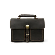 Leather Laptop Messenger Bag