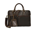 Vintage Leather Laptop Briefcase