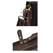 Vintage Leather Laptop Briefcase