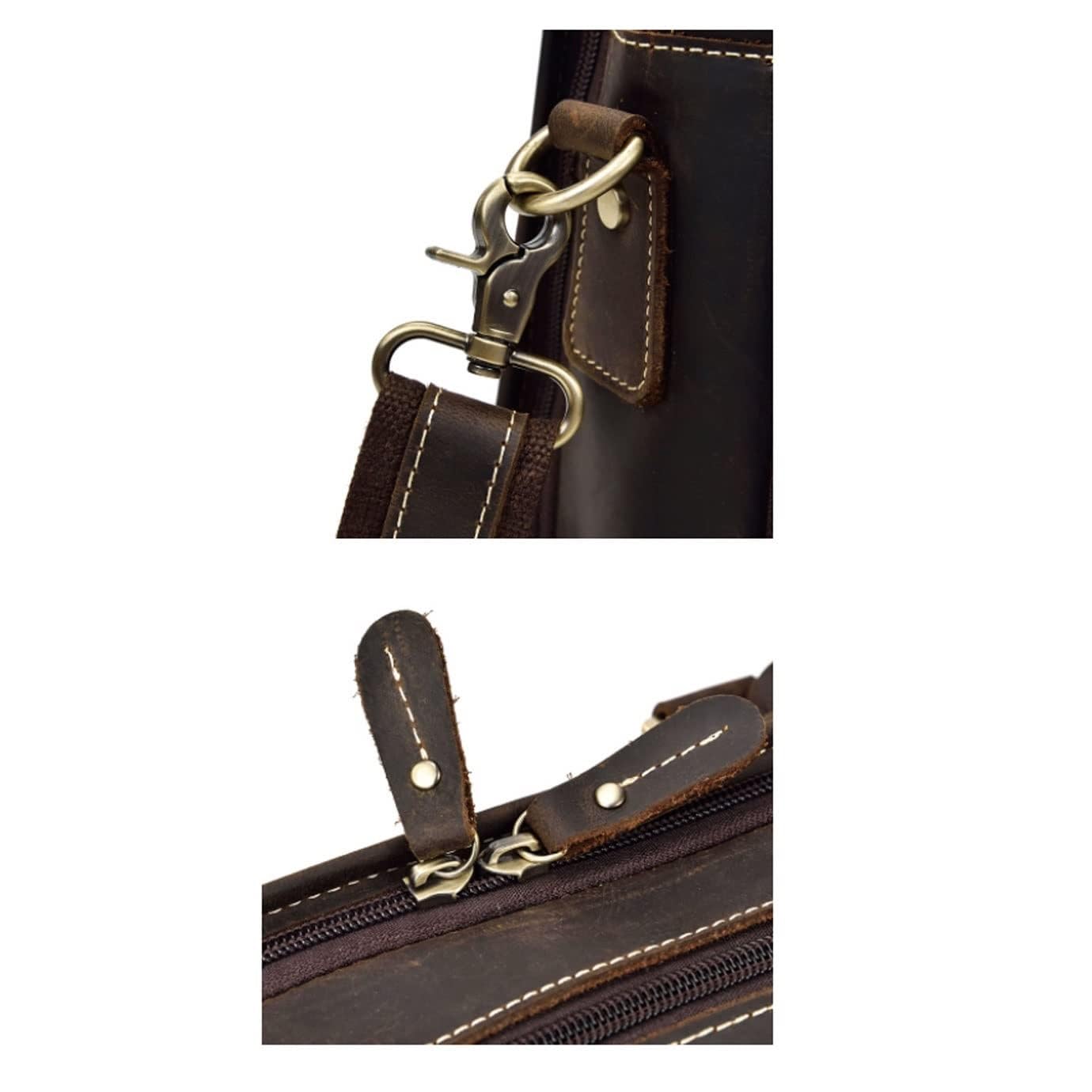 Vintage Leather Laptop Briefcase