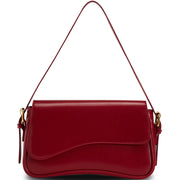Leather Hobo Crossbody Bag
