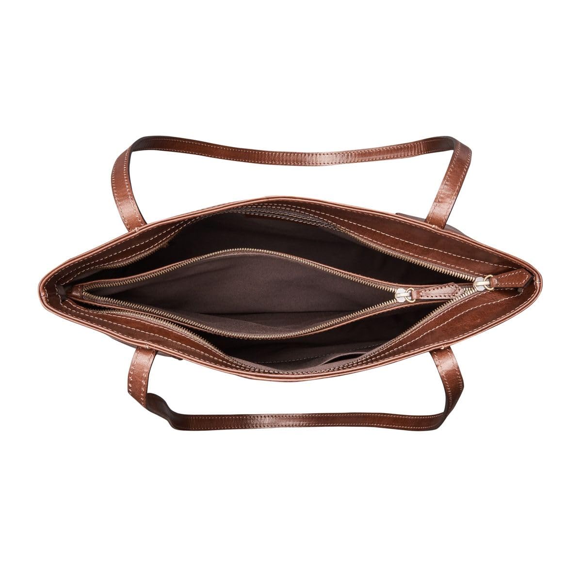 Classic Leather Shopper Tote