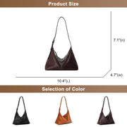 Leather Hobo Satchel Bag