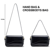 Leather Hobo Crossbody Bag