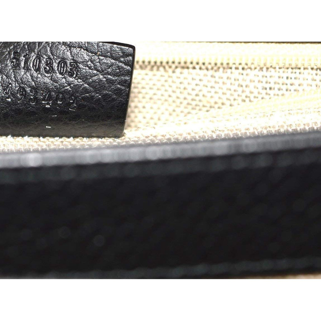 Black Leather Crossbody Bag