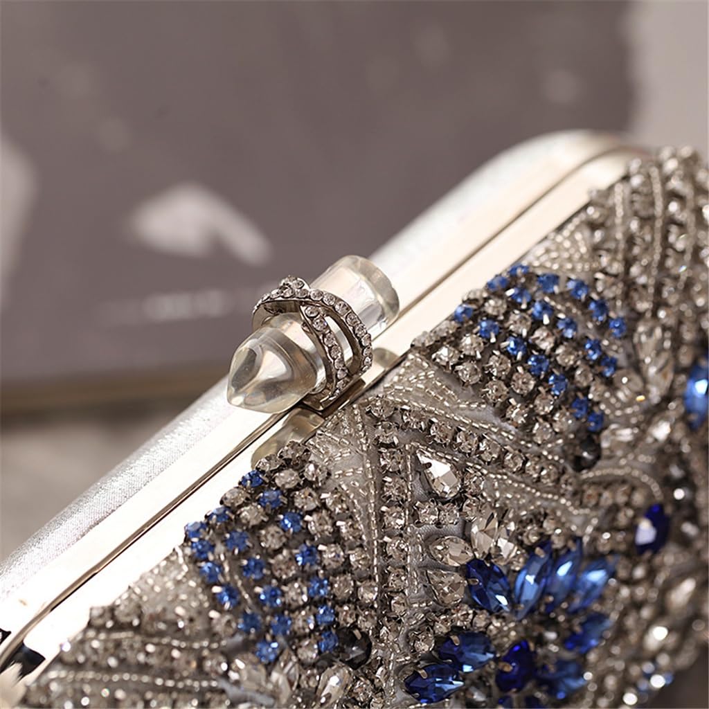 Acrylic Diamond Clutch Bag