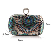 Shimmer Envelope Clutch Bag