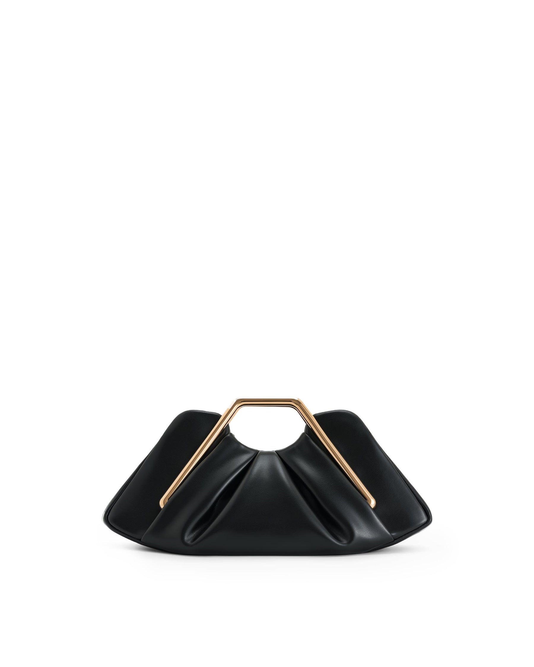 Metal Frame Clutch Bag