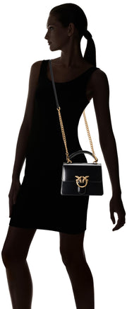 Mini Leather Top Handle Bag