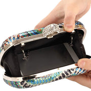 Shimmer Envelope Clutch Bag