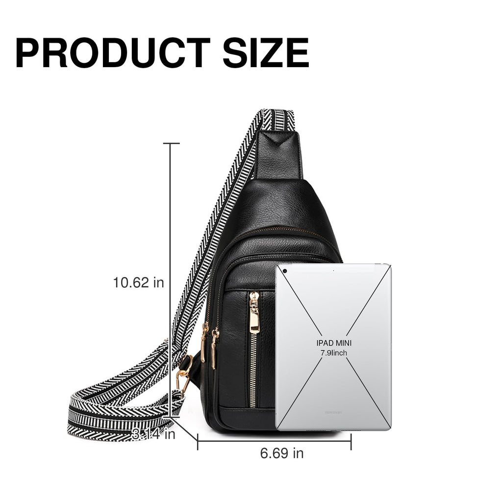 Leather Crossbody Sling Bag