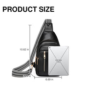 Leather Crossbody Sling Bag