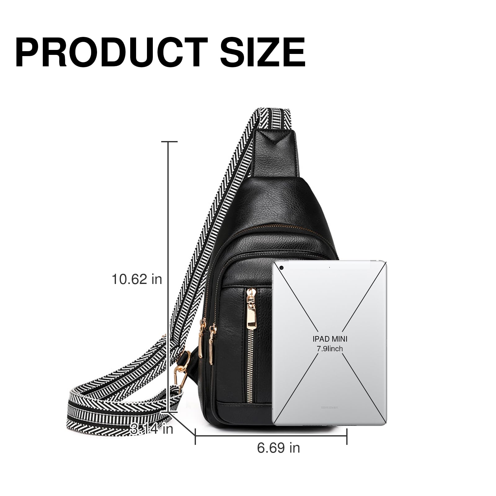 Leather Crossbody Sling Bag