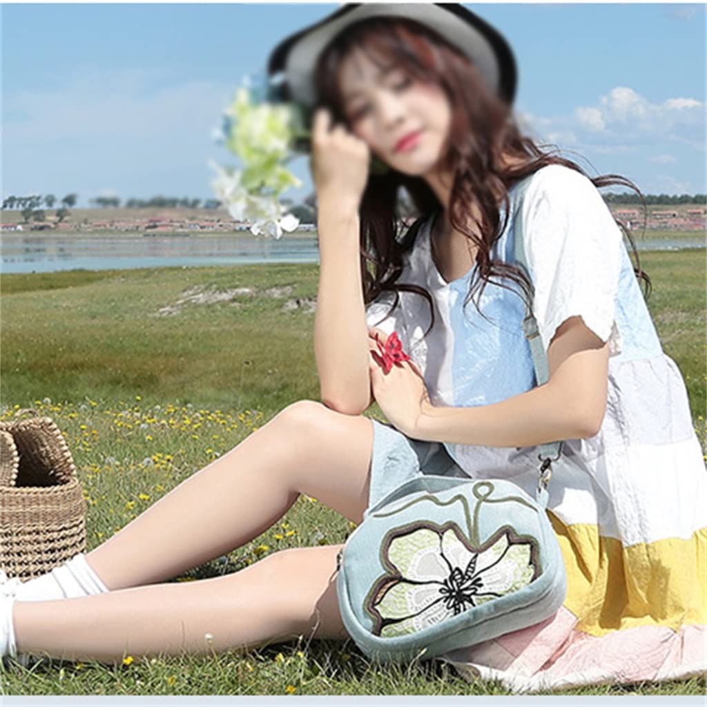 Floral Mini Messenger Bag