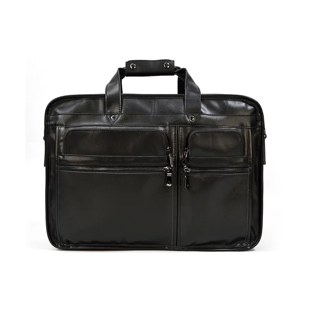Vintage Leather Laptop Messenger Bag