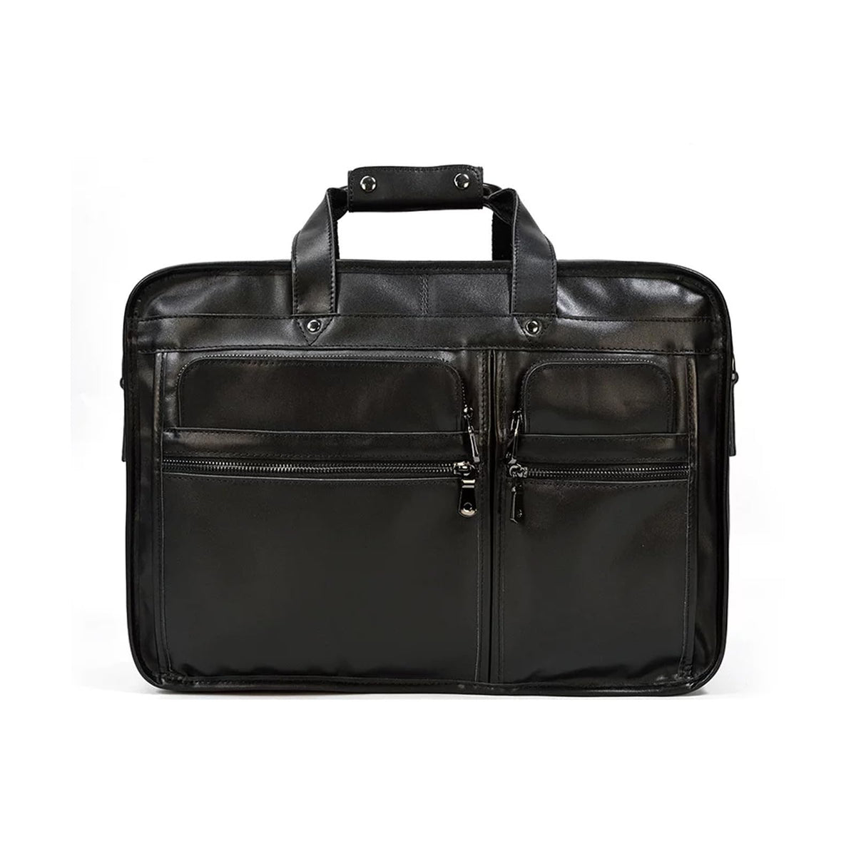 Vintage Leather Laptop Messenger Bag