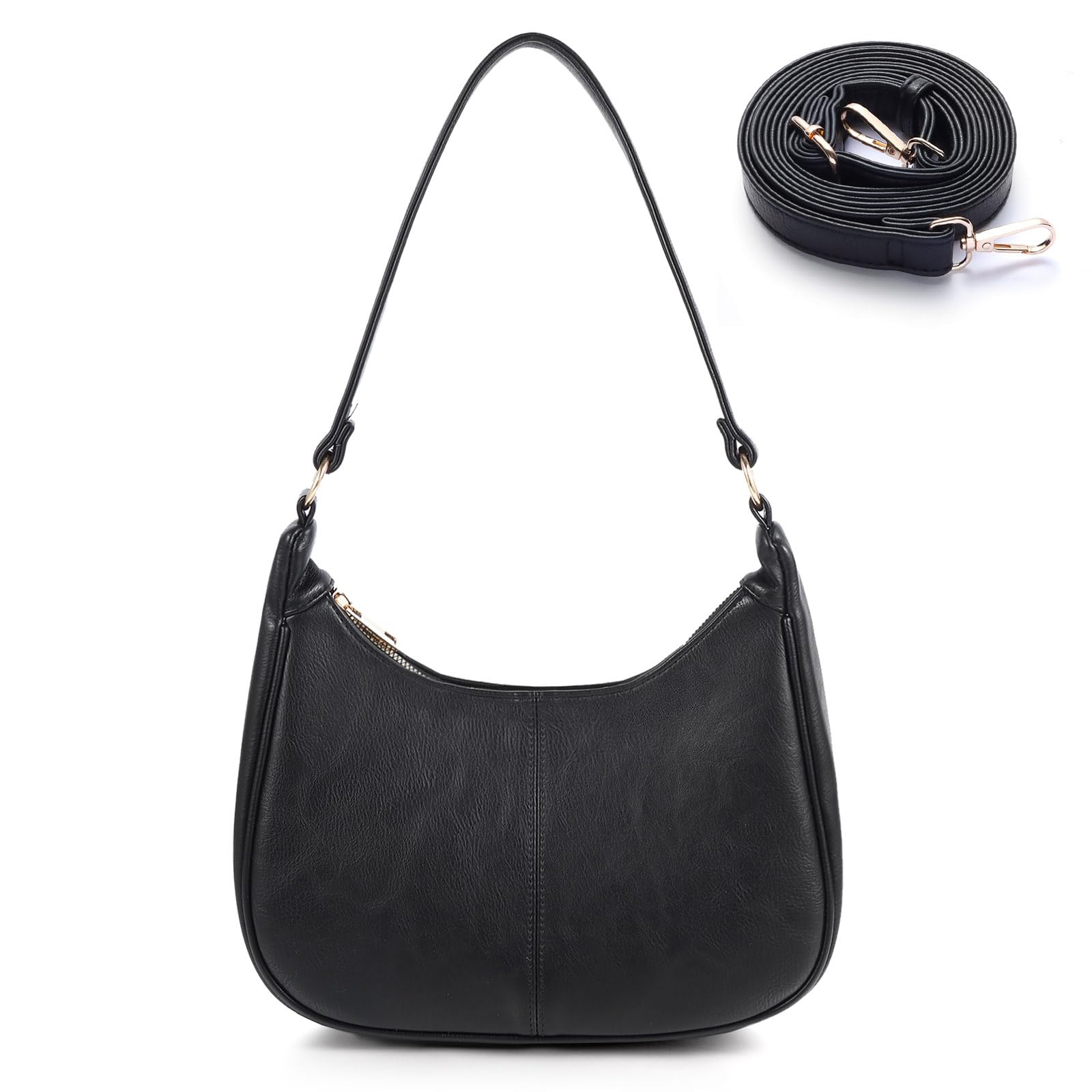 Soft Leather Hobo Bag