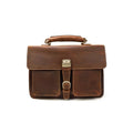 Leather Laptop Messenger Bag