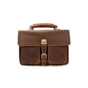Leather Laptop Messenger Bag