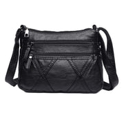 Waterproof Leather Crossbody Bag