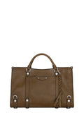 Leather Top Handle Satchel