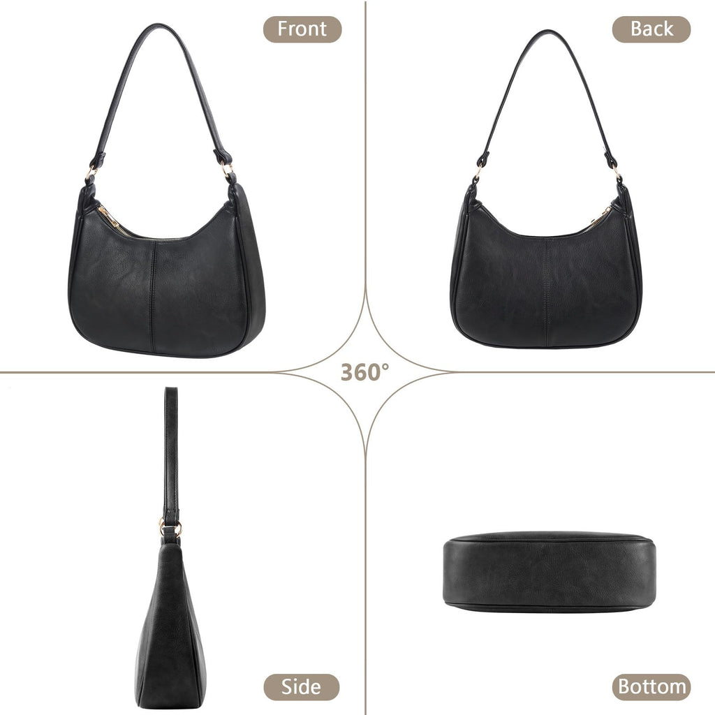 Soft Leather Hobo Bag