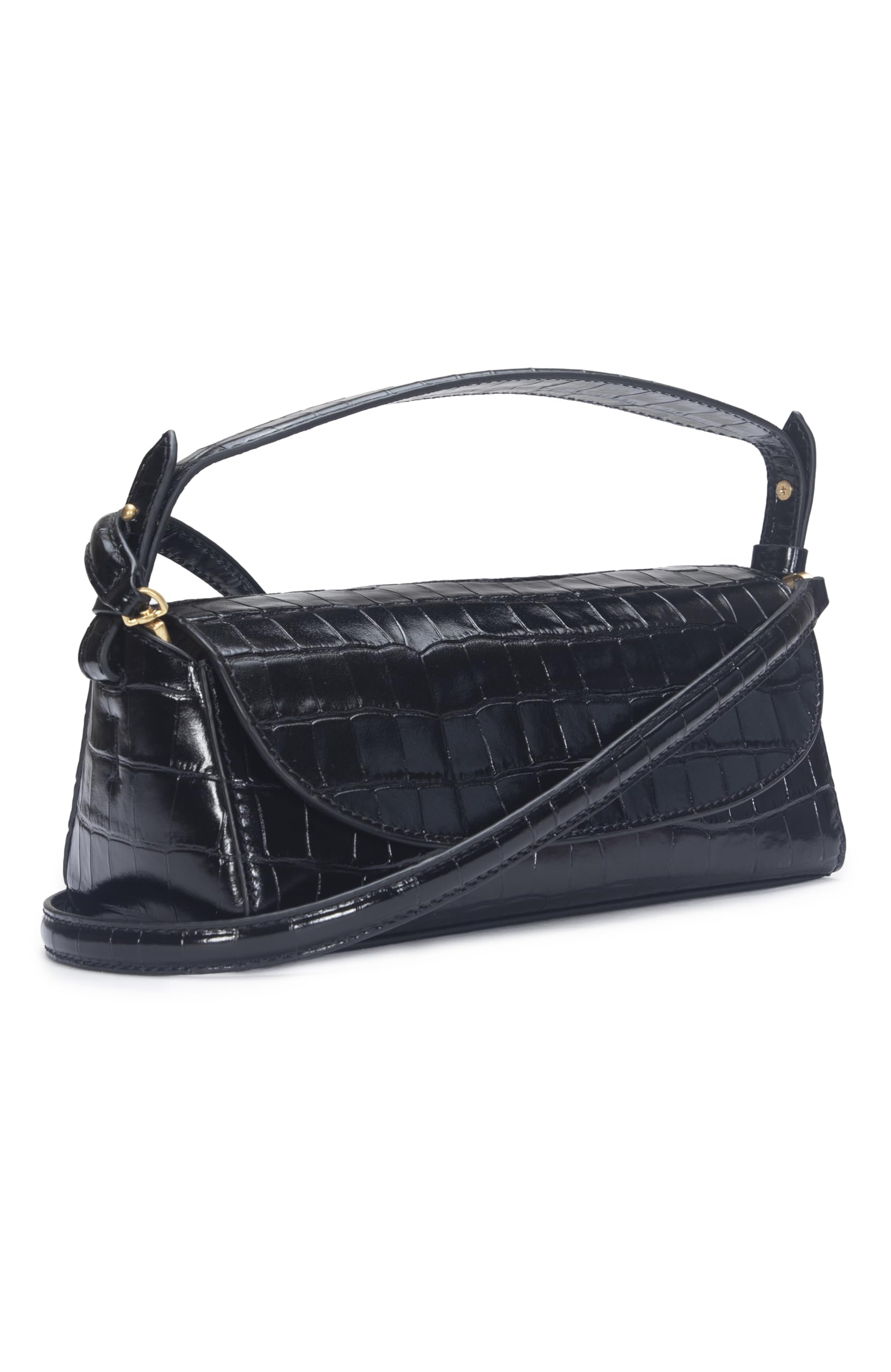 Croc Mini Top Handle Bag