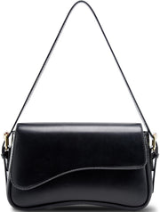 Leather Hobo Crossbody Bag
