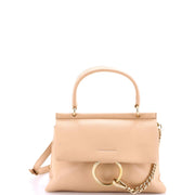 Small Leather Top Handle Bag