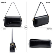 Leather Hobo Crossbody Bag
